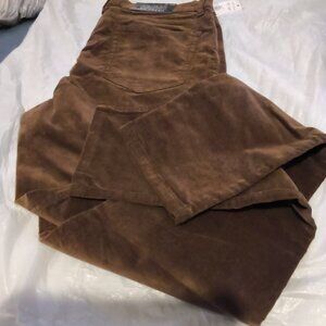 Brand New brow corduroy pants by Joe Fresh size 12